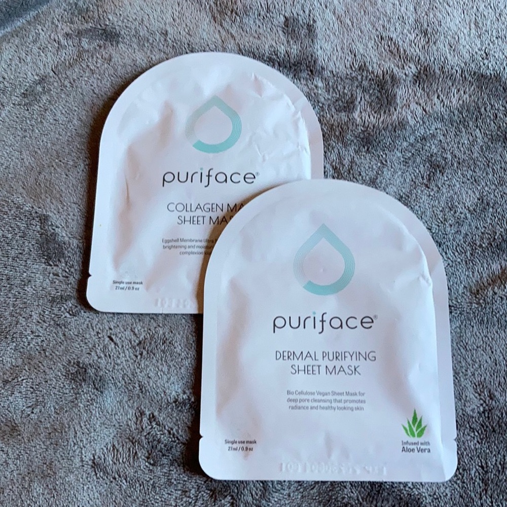 💚3/$10 TWO Puriface Collogen Sheet Masks